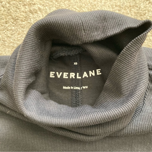 Everlane Micro Rib Turtleneck - Picture 3 of 5